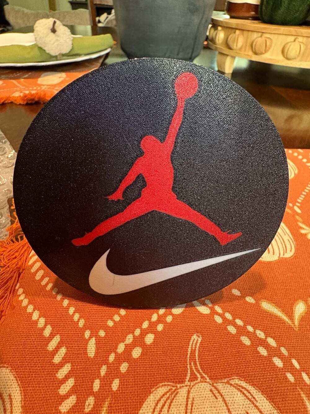 Air Jordan Jumpman and Nike Swoosh Trailer Hitch Cover